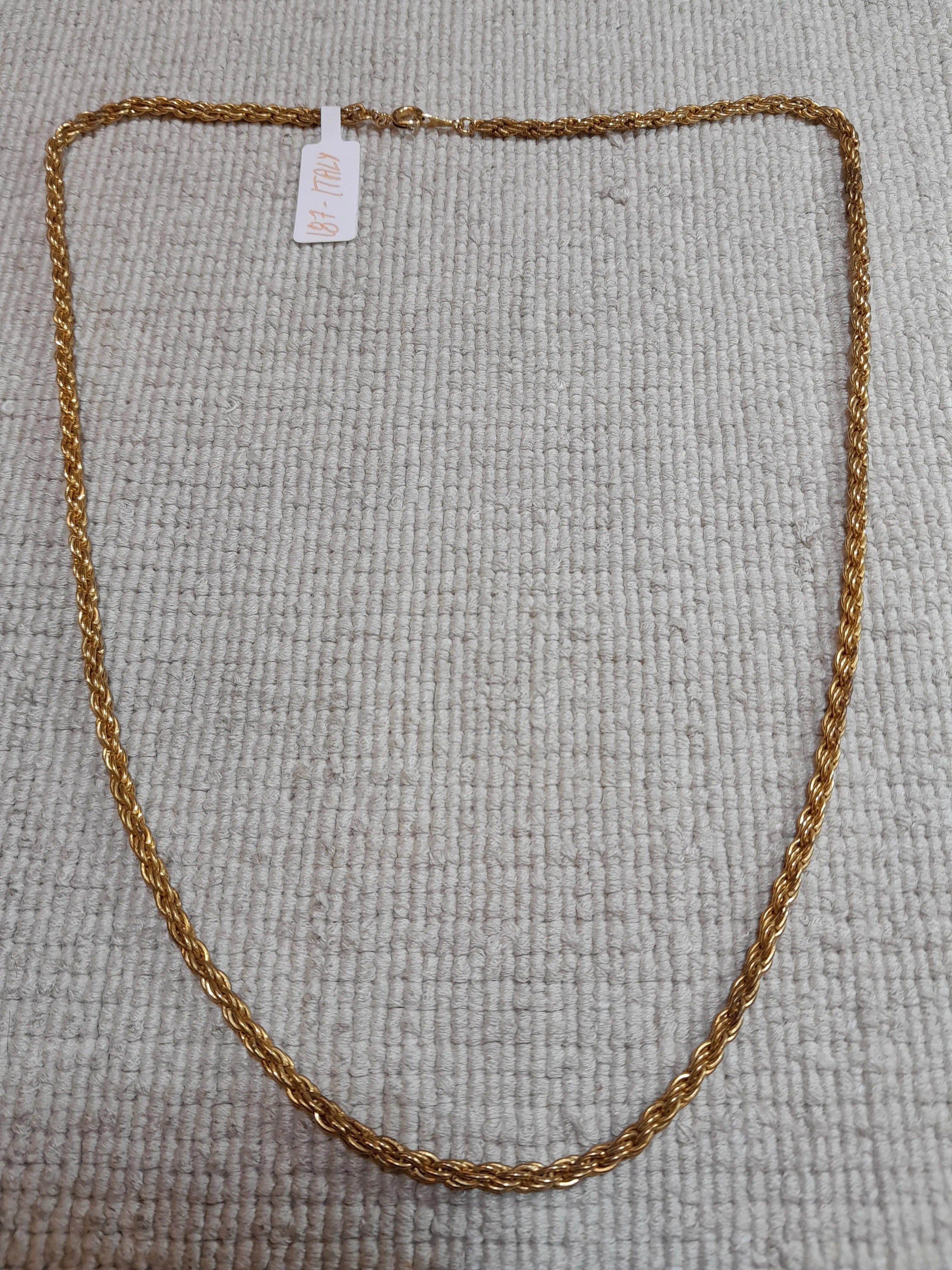 Handmade Italian Necklace #187 ABC Jewelries